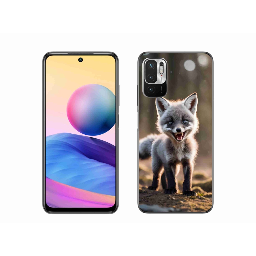Gelový kryt mmCase na Xiaomi Poco M3 Pro/5G - rozzuřená liška
