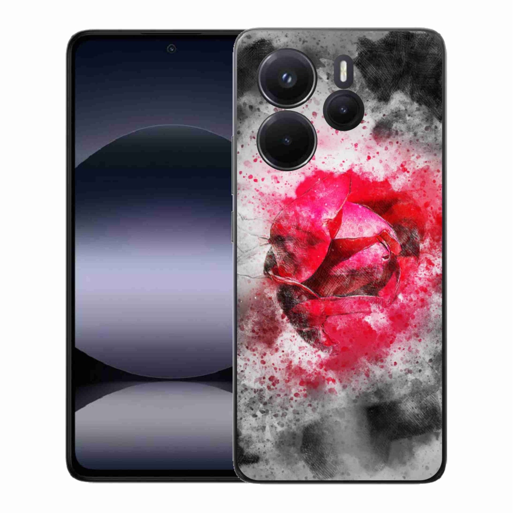 Gelový kryt mmCase na Xiaomi Redmi Note 14 - abstrakt 9