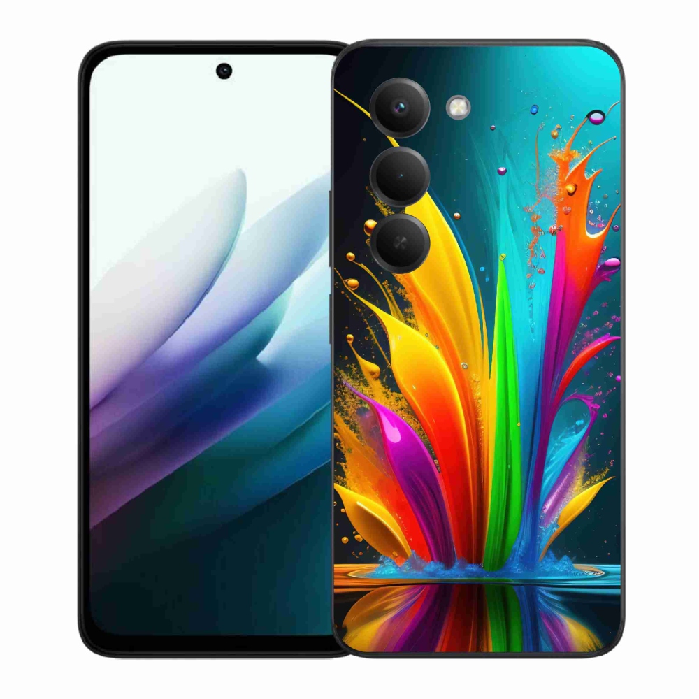 Gelový kryt mmCase na Xiaomi Redmi 15 4G/5G (171mm) - abstraktní motiv 1