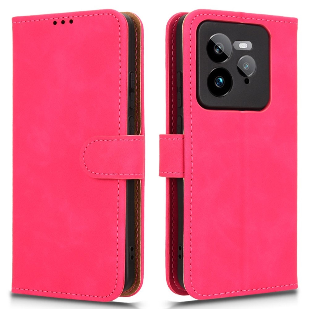 Feel knížkové pouzdro na Realme GT 7 Pro 5G - rose