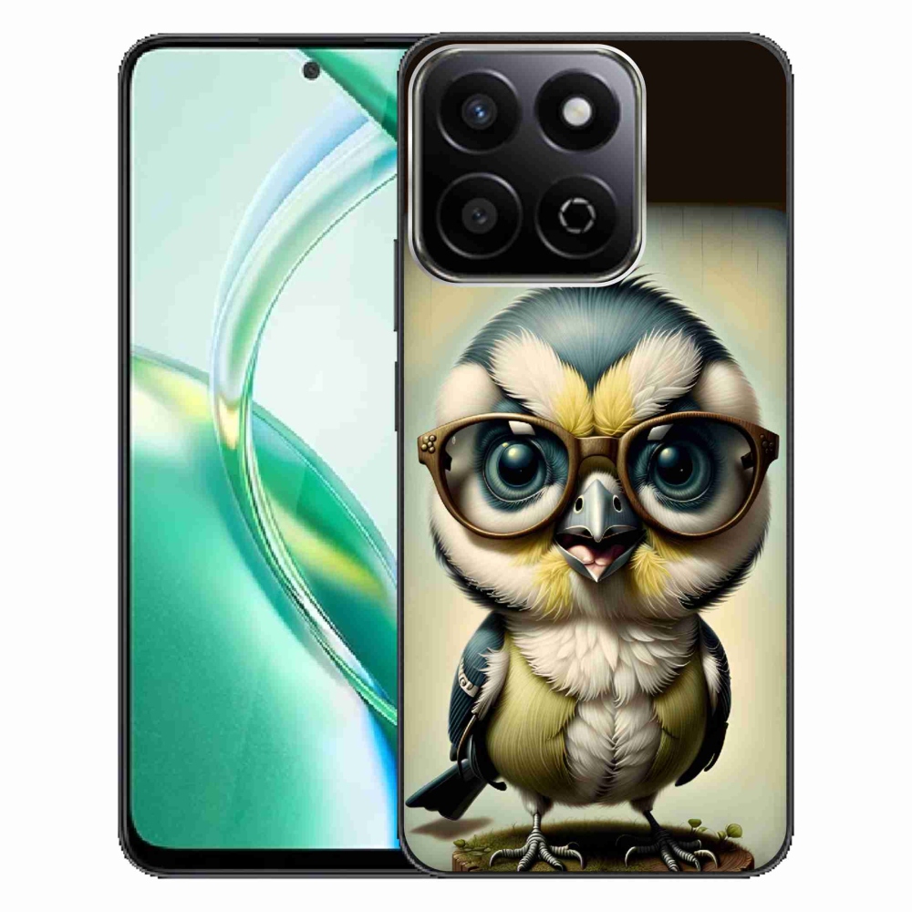 Gelový kryt mmCase na Honor 200 Smart 5G - mládě s brýlemi