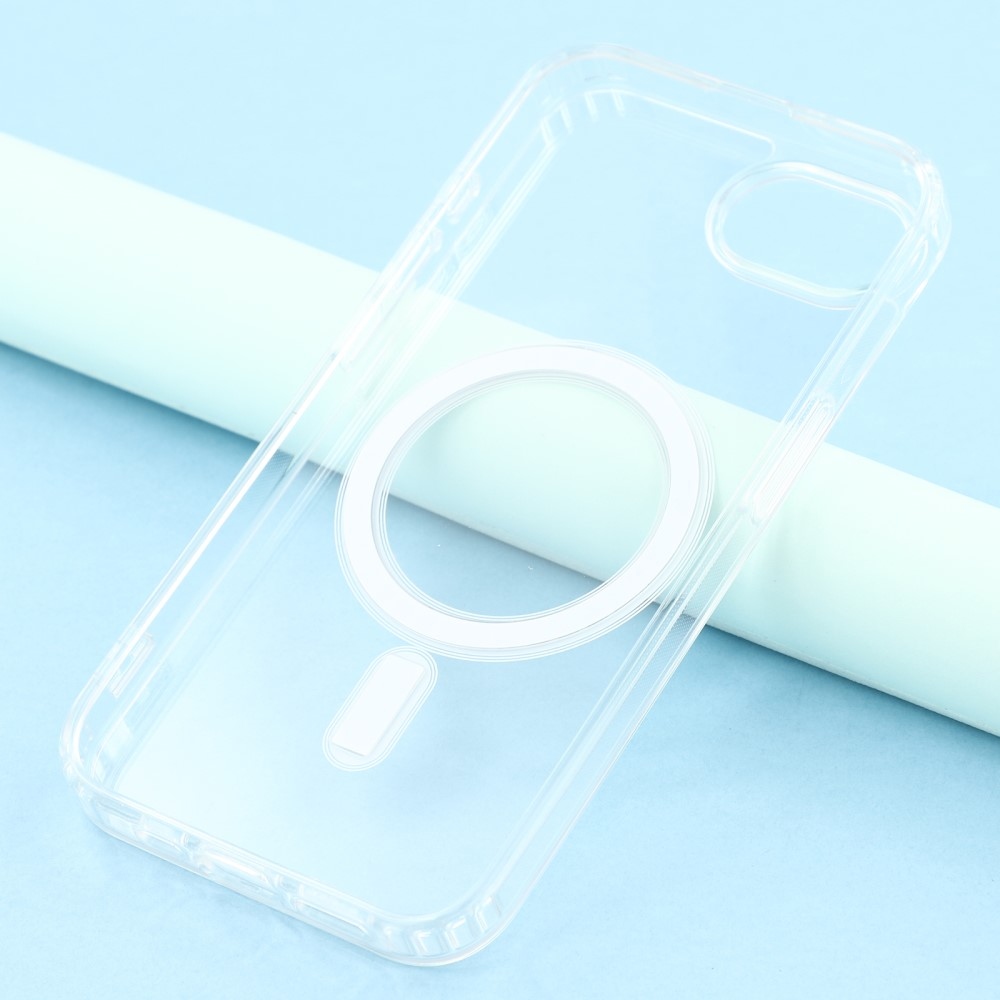Průhledný gelový obal s MagSafe na iPhone 16e