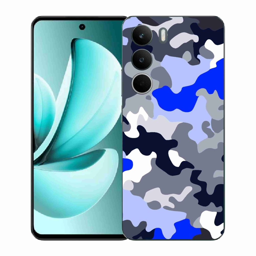 Gelový kryt mmCase na Realme C71 - maskáčový vzor 8