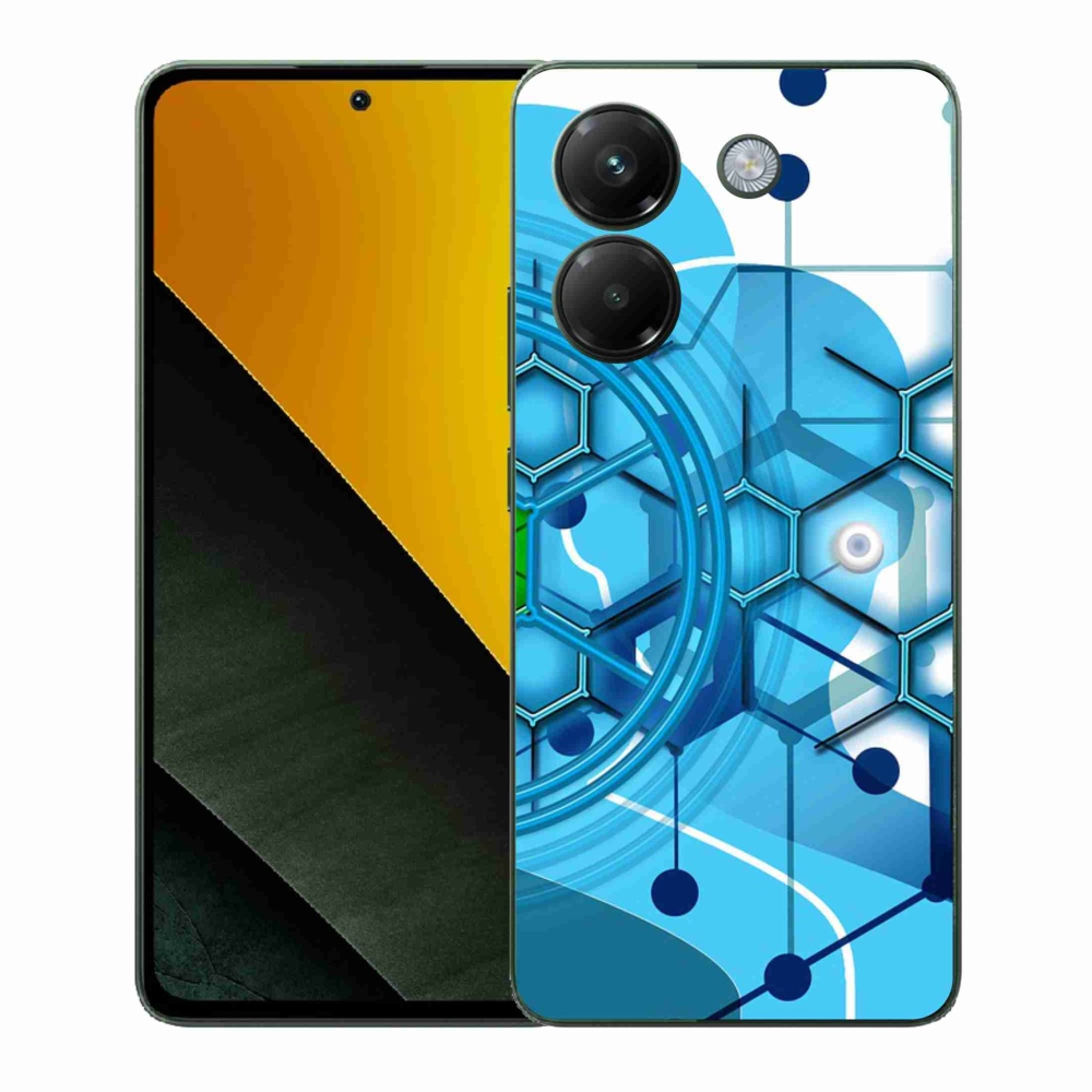 Gelový kryt mmCase na Xiaomi Poco M7 Pro 5G - abstraktní vzor 2