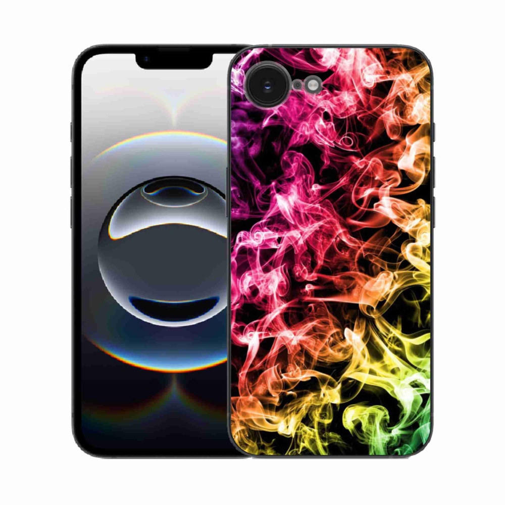 Gelový kryt mmCase na iPhone 16e - abstraktní vzor 6
