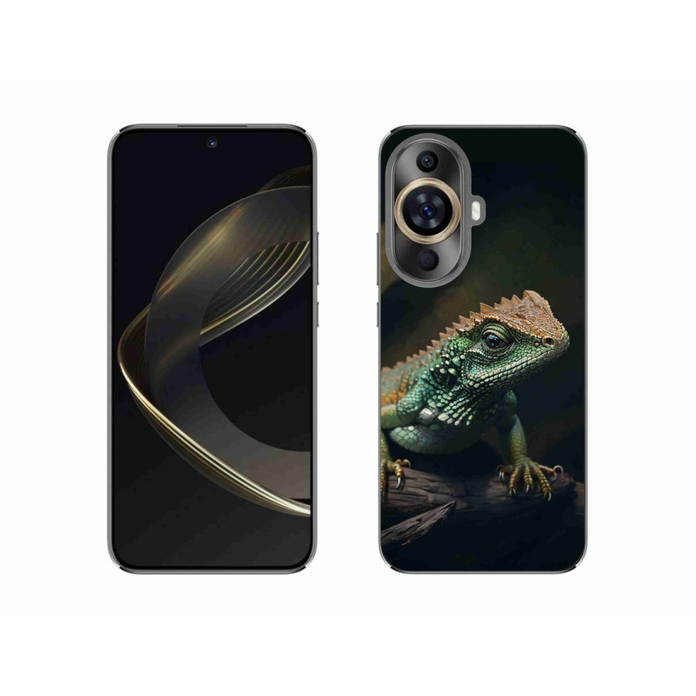 Gelový kryt mmCase na Huawei Nova 11 - ještěr
