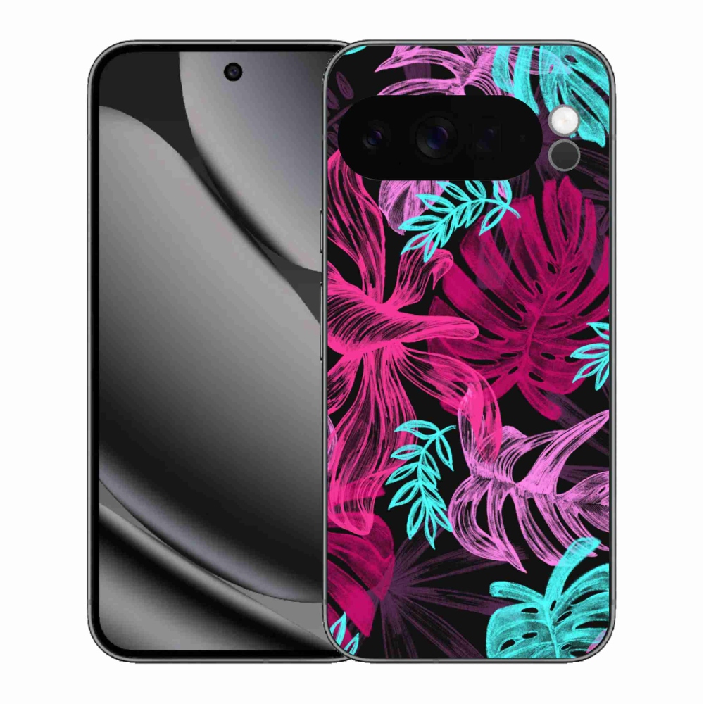 Gelový kryt mmCase na Google Pixel 10 Pro XL - květiny 1