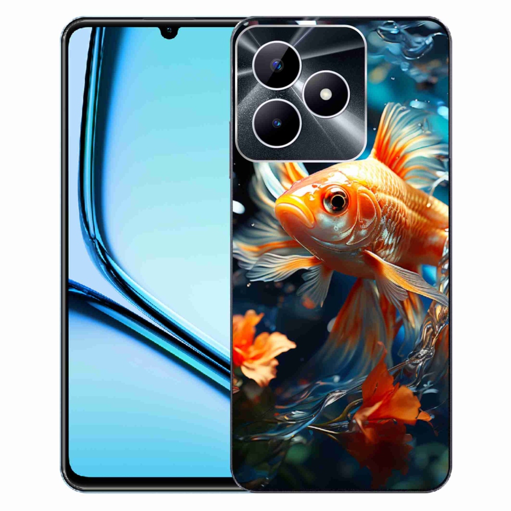 Gelový kryt mmCase na Realme Note 50 - rybka