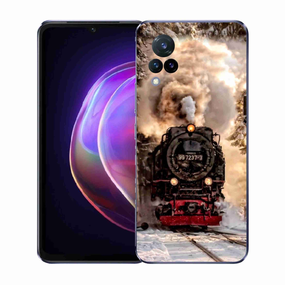 Gelový kryt mmCase na Vivo V21 4G/5G - vlak