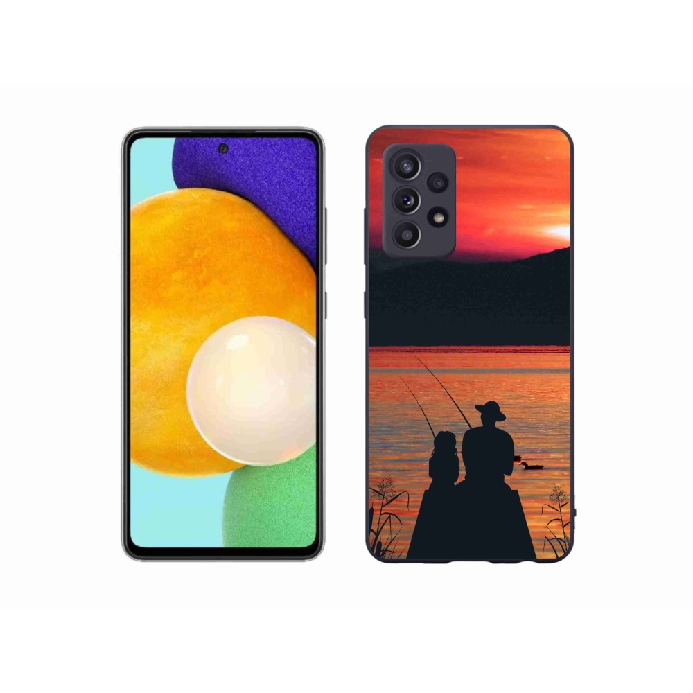 Gelový kryt mmCase na Samsung Galaxy A52/A52 5G - rybaření 3