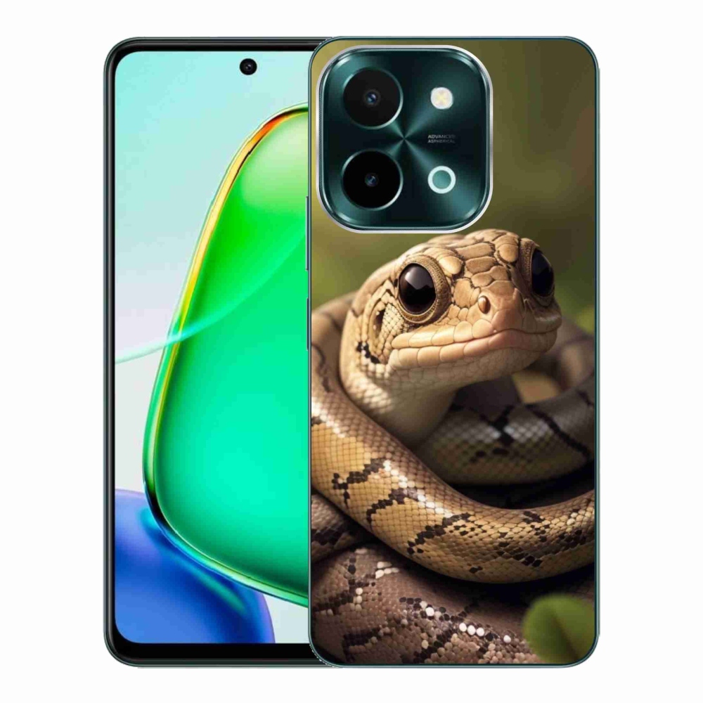 Gelový kryt mmCase na Vivo Y28 - had 1