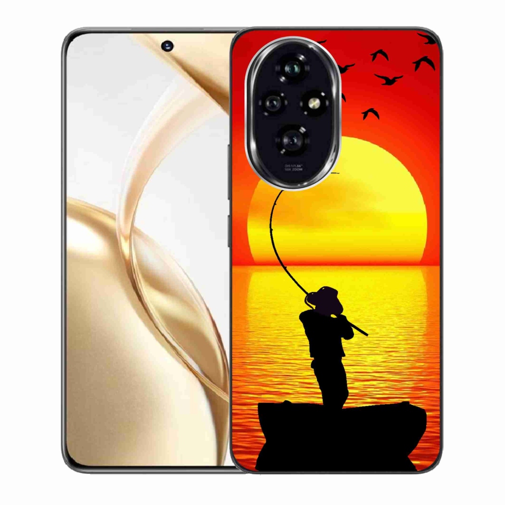Gelový kryt mmCase na Honor 200 5G - rybaření