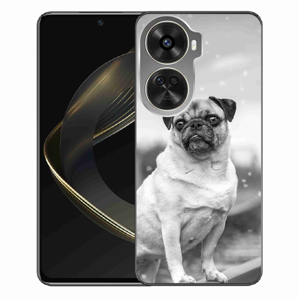 Gelový obal mmCase na Huawei Nova 12 SE - mops