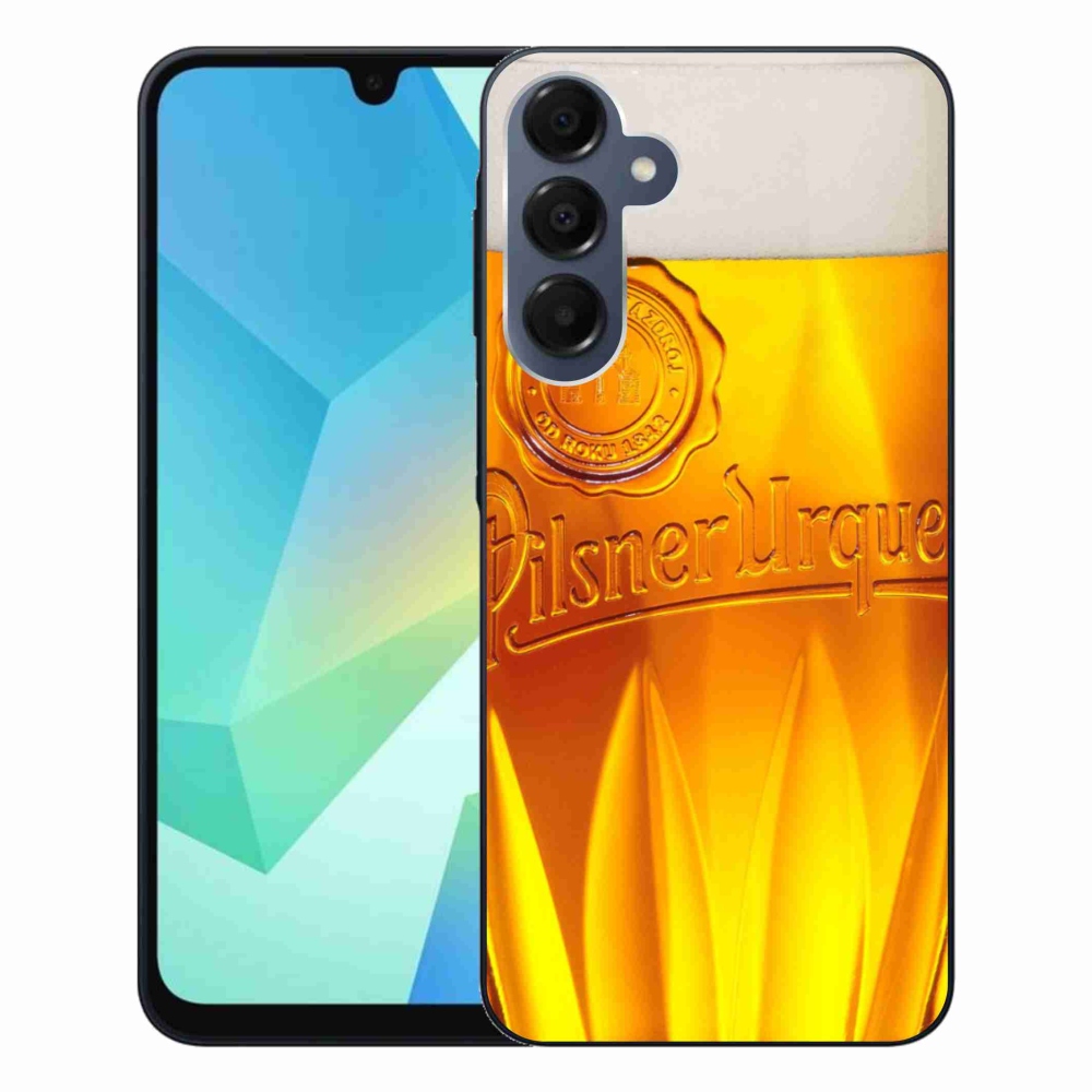 Gelový kryt mmCase na Samsung Galaxy A16 4G/5G - pivo