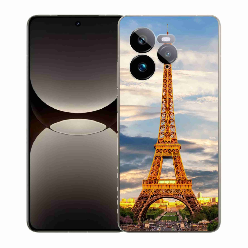 Gelový kryt mmCase na Realme GT 7 Pro 5G - eiffelova věž 3