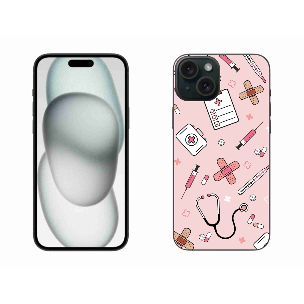 Gelový kryt mmCase na iPhone 15 Plus - zdravotnictví 2