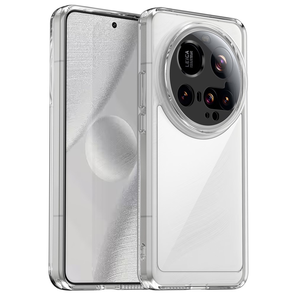Gelový obal s pevnými zády na Xiaomi 15 Ultra - průhledný