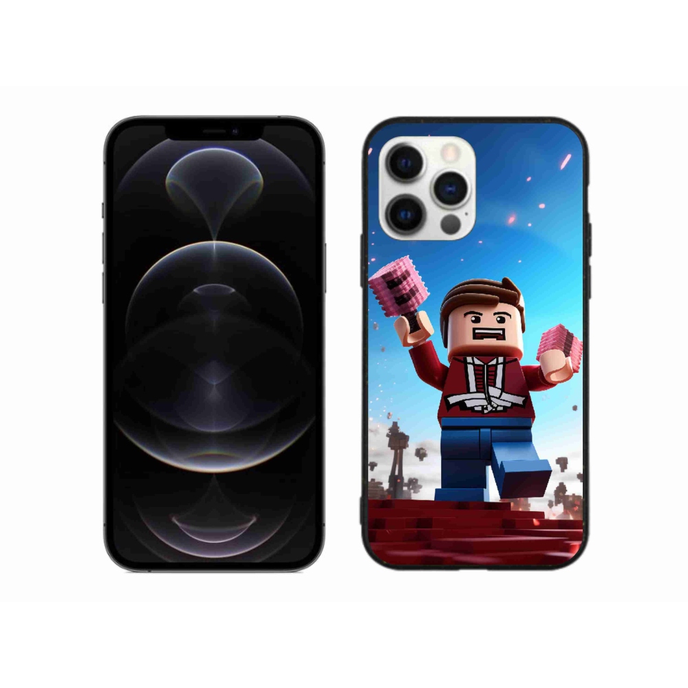 Gelový kryt mmCase na iPhone 12 Pro Max - roblox 2