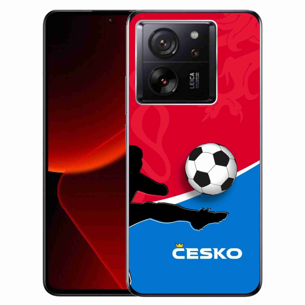 Gelový kryt mmCase na Xiaomi 13T/13T Pro - fotbal Česko 2
