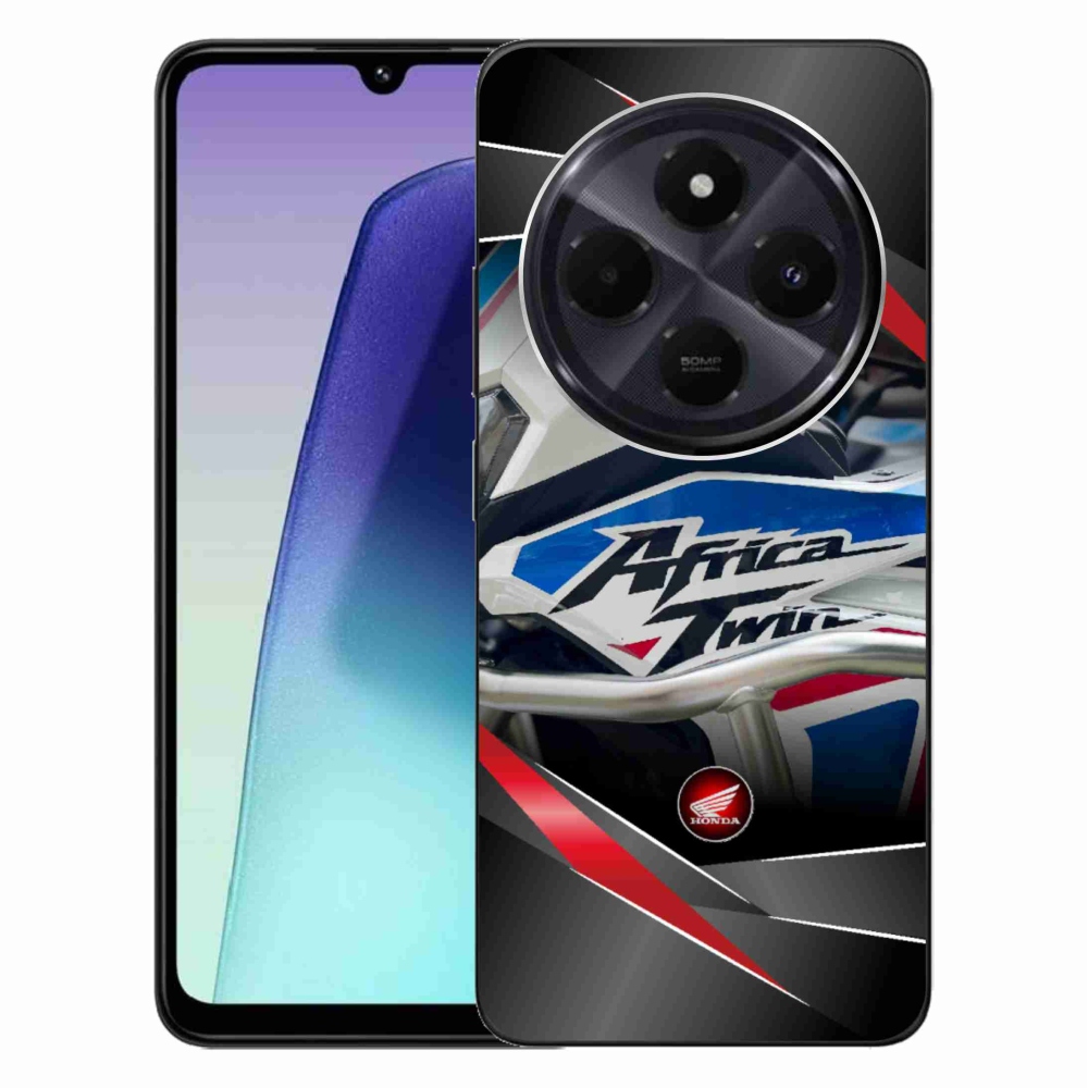 Gelový kryt mmCase na Xiaomi Redmi 14C/Poco C75 - motorka honda