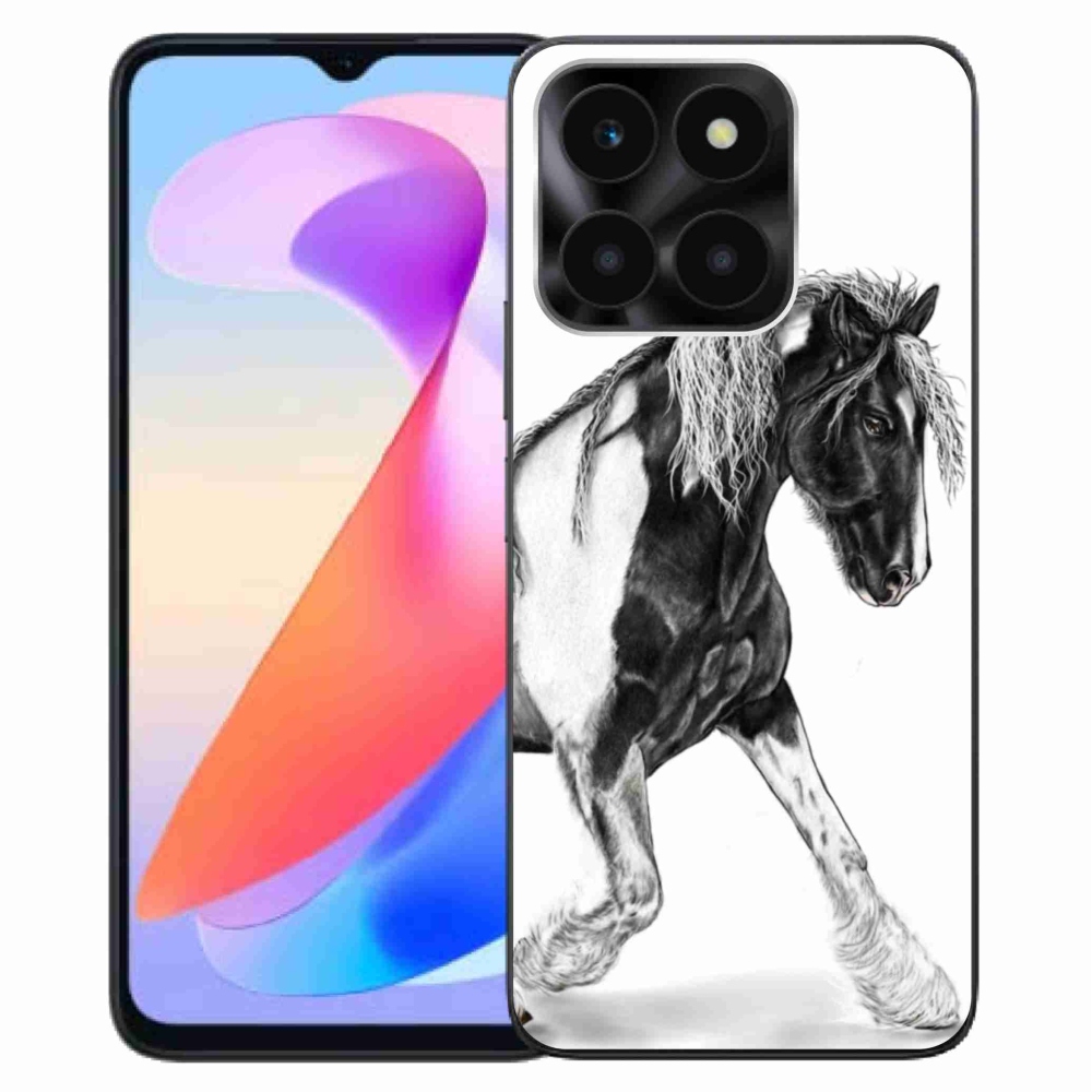 Gelový kryt mmCase na Honor X6a - kůň