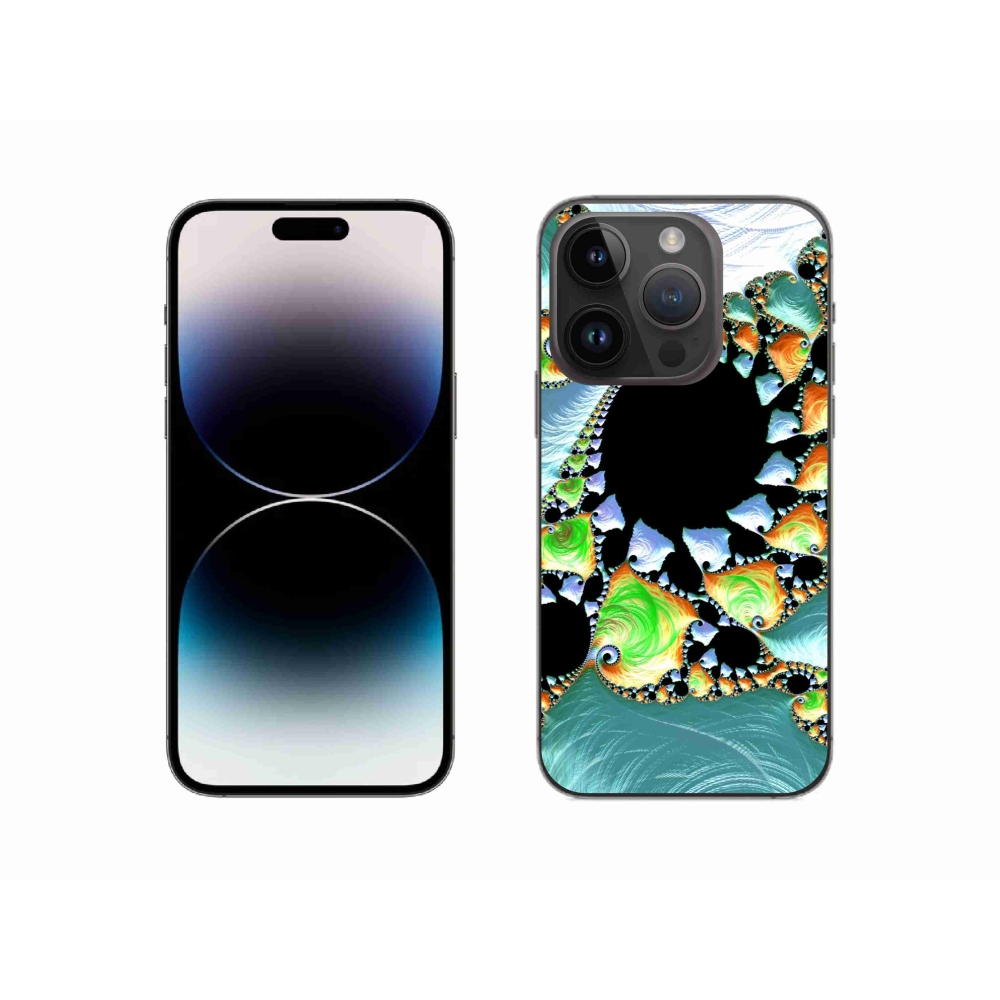 Gelový kryt mmCase na iPhone 14 Pro - abstraktní motiv 21