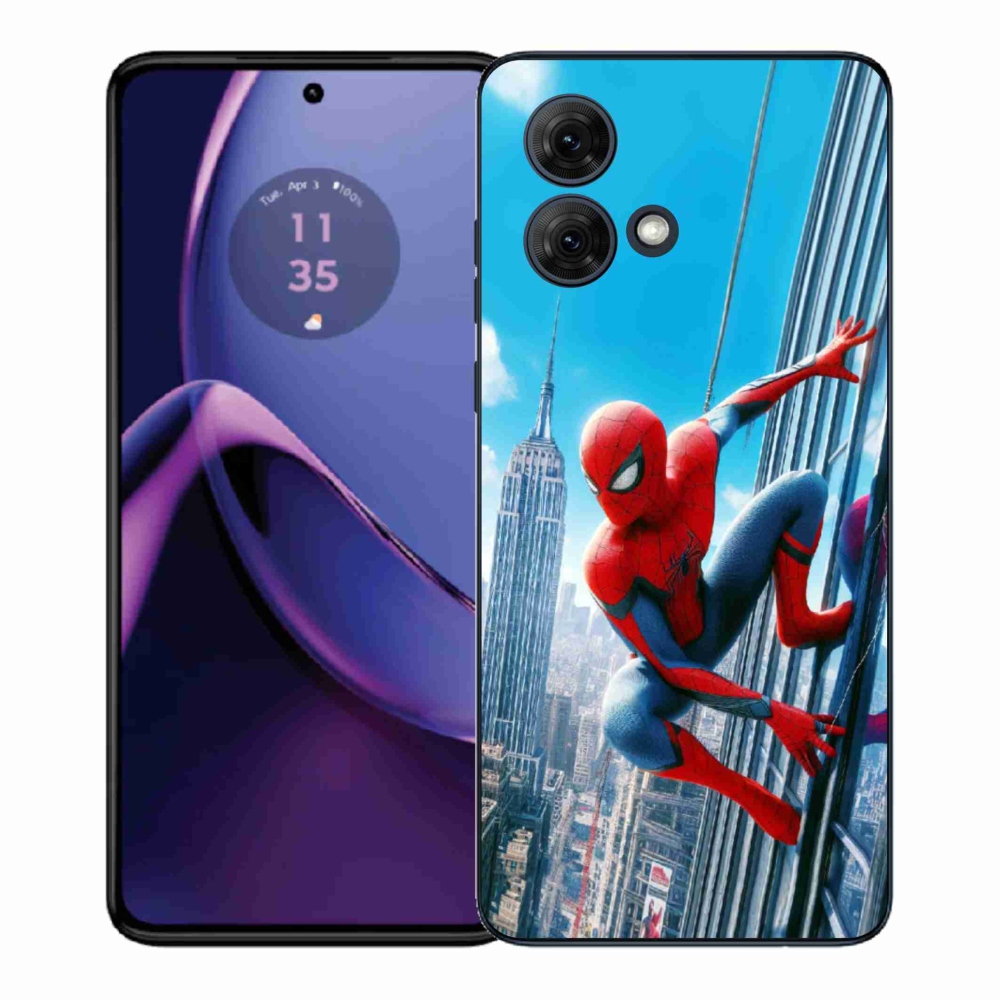 Gelový kryt mmCase na Motorola Moto G84 5G - spiderman