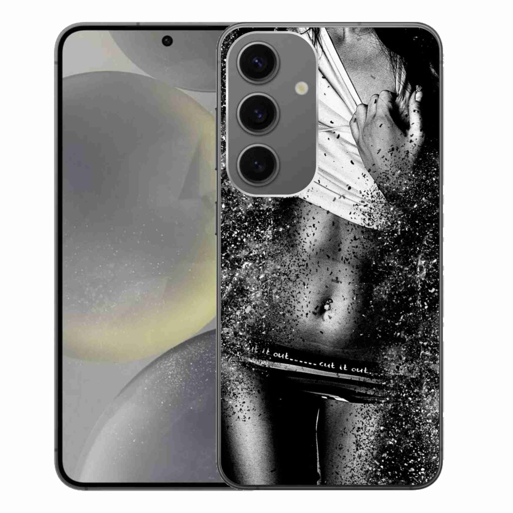 Gelový kryt mmCase na Samsung Galaxy S24+ - sexy žena 1