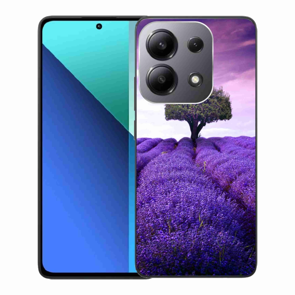 Gelový kryt mmCase na Xiaomi Redmi Note 13 - levandulová louka