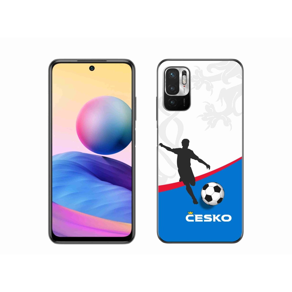 Gelový kryt mmCase na Xiaomi Poco M3 Pro/5G - fotbal Česko 1