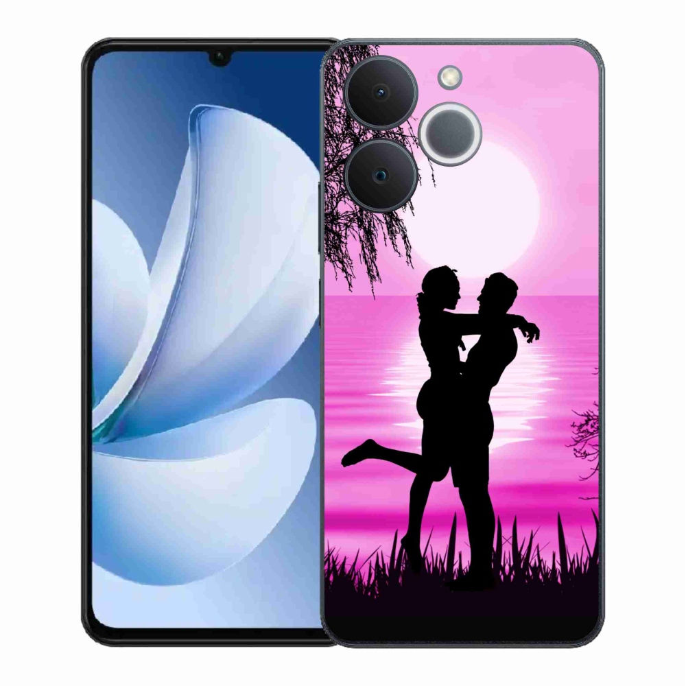 Gelový kryt mmCase na Realme Note 70T - západ slunce