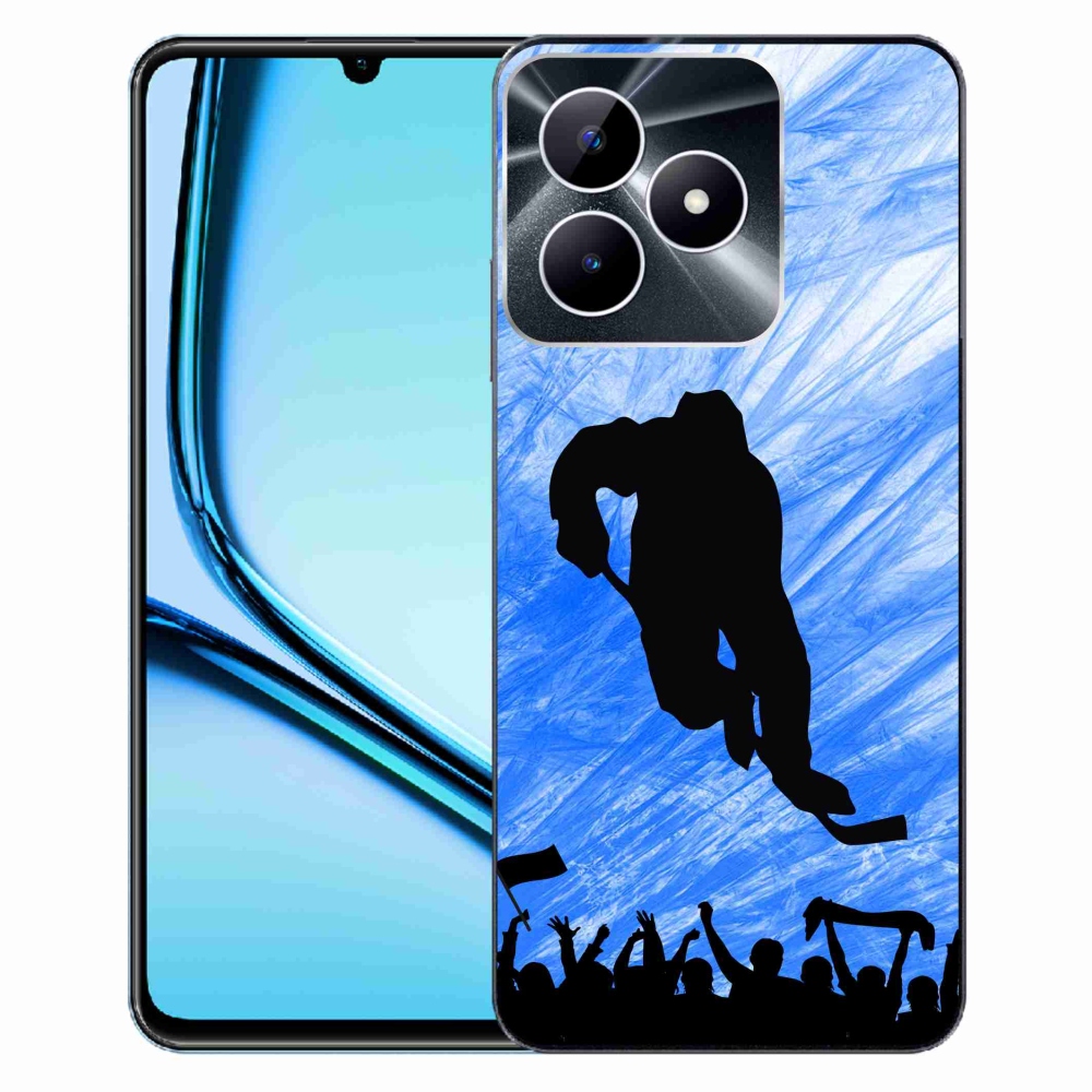 Gelový kryt mmCase na Realme Note 50 - hokejový hráč