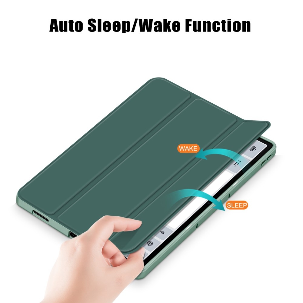Case chytré zavírací pouzdro na tablet Lenovo Tab P12 - zelené