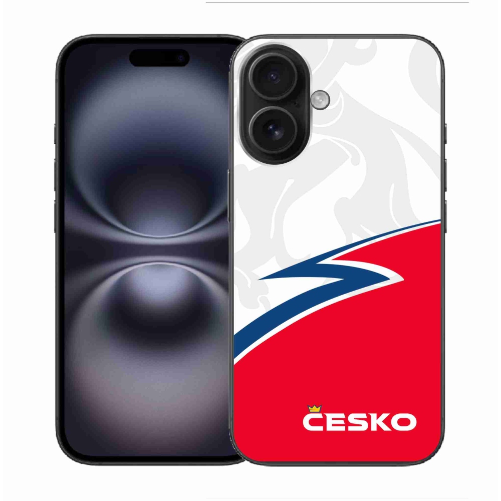 Gelový kryt mmCase na iPhone 16 - Česko 1