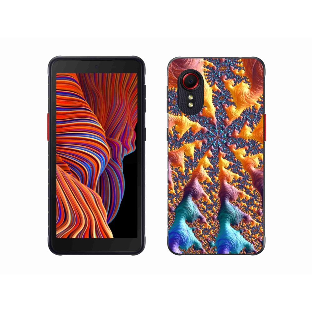 Gelový kryt mmCase na Samsung Galaxy Xcover 5 - abstraktní motiv 23
