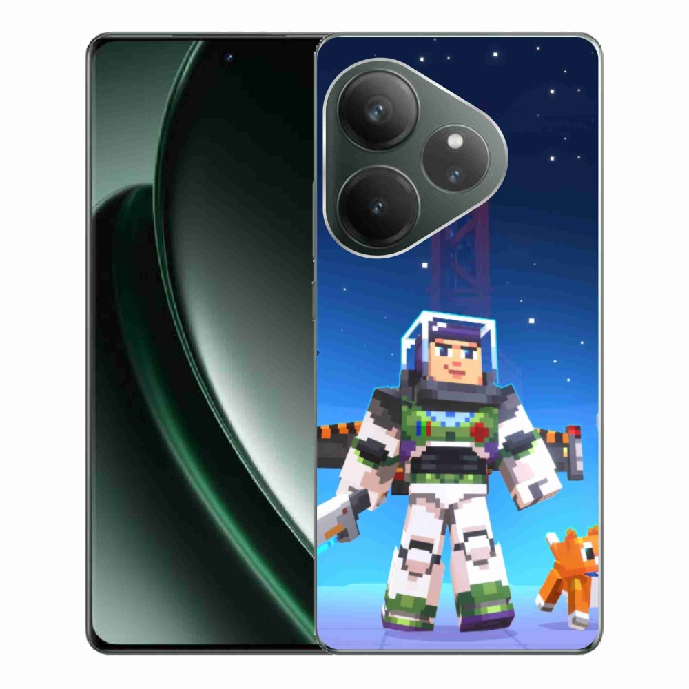 Gelový kryt mmCase na Realme GT 6 5G/GT 6T 5G - minecraft 2