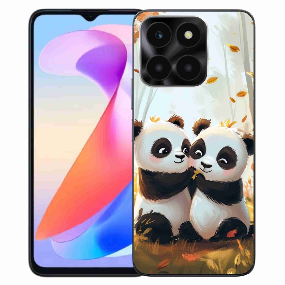 Gelový kryt mmCase na Honor X6a - pandy