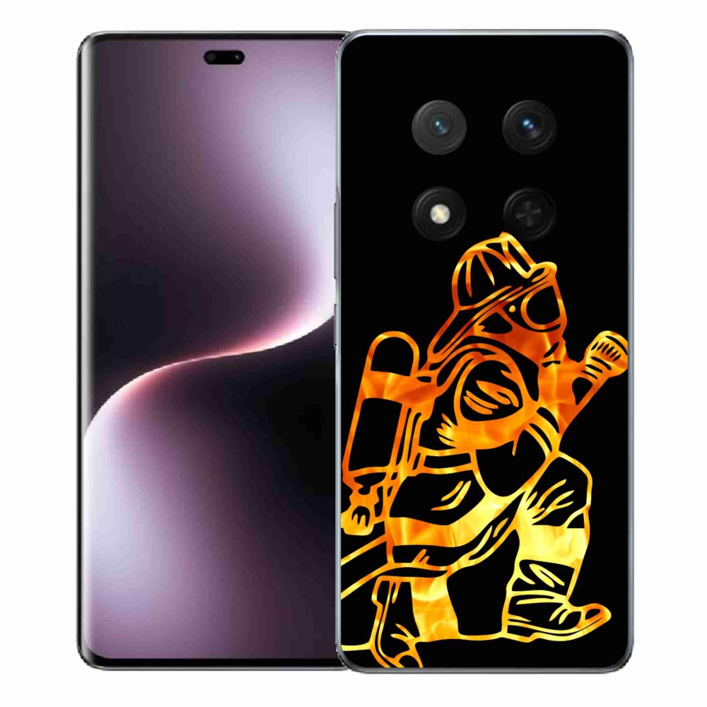 Gelový kryt mmCase na Honor Magic 7 Lite 5G - hasič 1