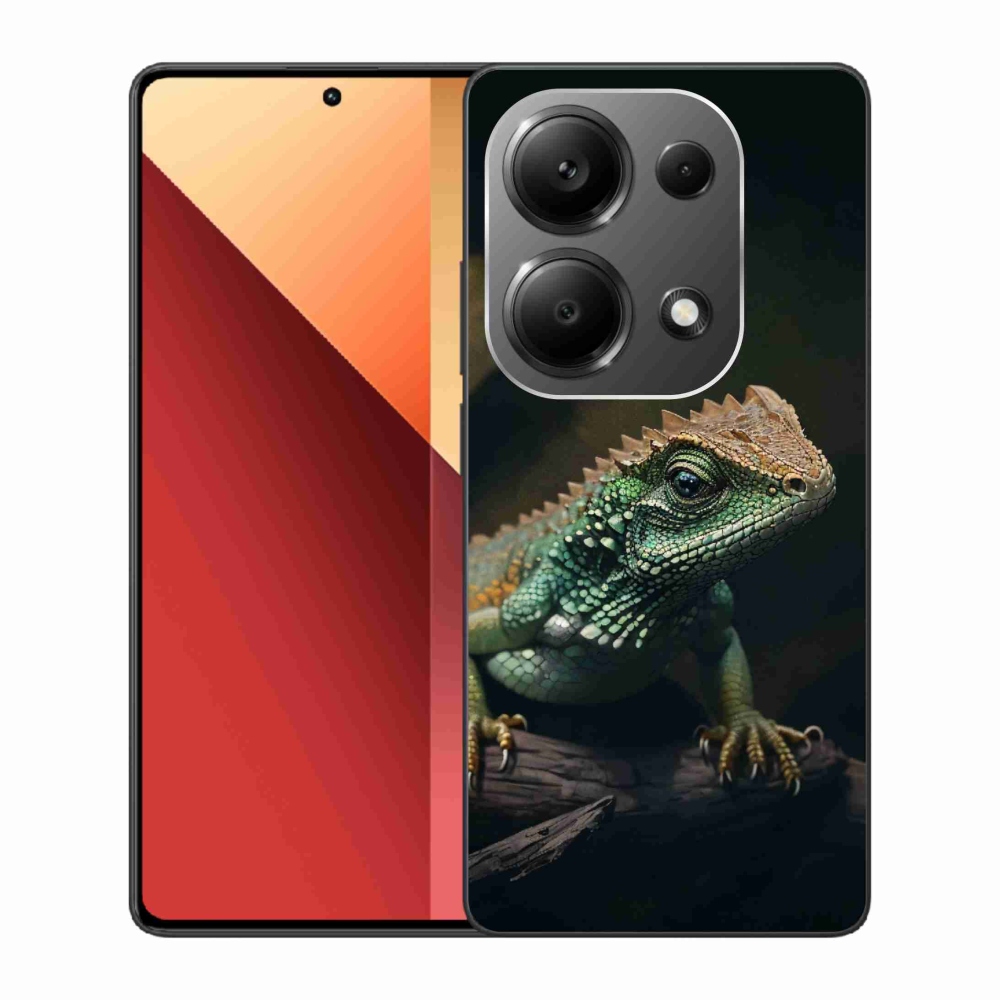 Gelový kryt mmCase na Xiaomi Redmi Note 13 Pro 4G/Poco M6 Pro - ještěr
