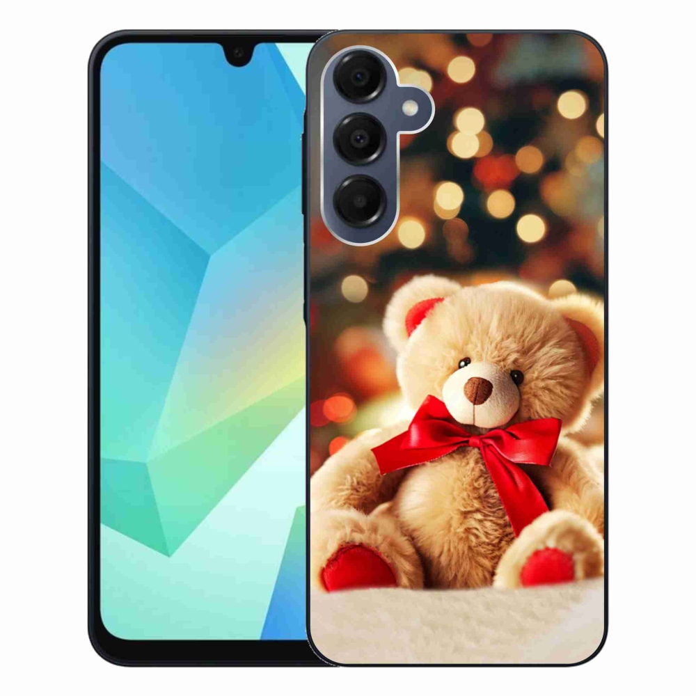Gelový kryt mmCase na Samsung Galaxy A16 4G/5G - plyšový medvídek