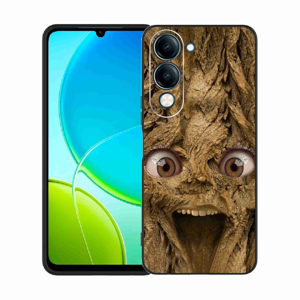 Gelový kryt mmCase na Vivo Y29s 5G - veselý strom s očima