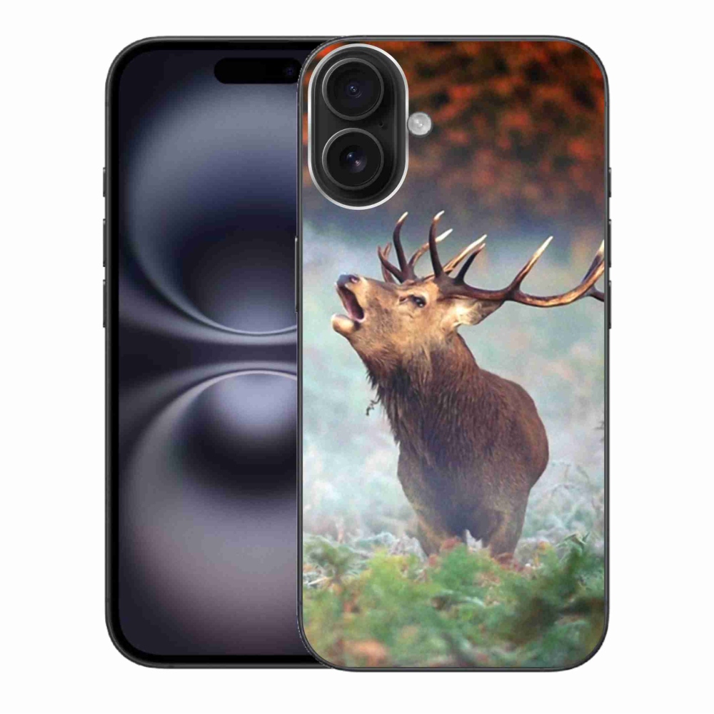 Gelový obal mmCase na iPhone 16 Plus - jelen 2