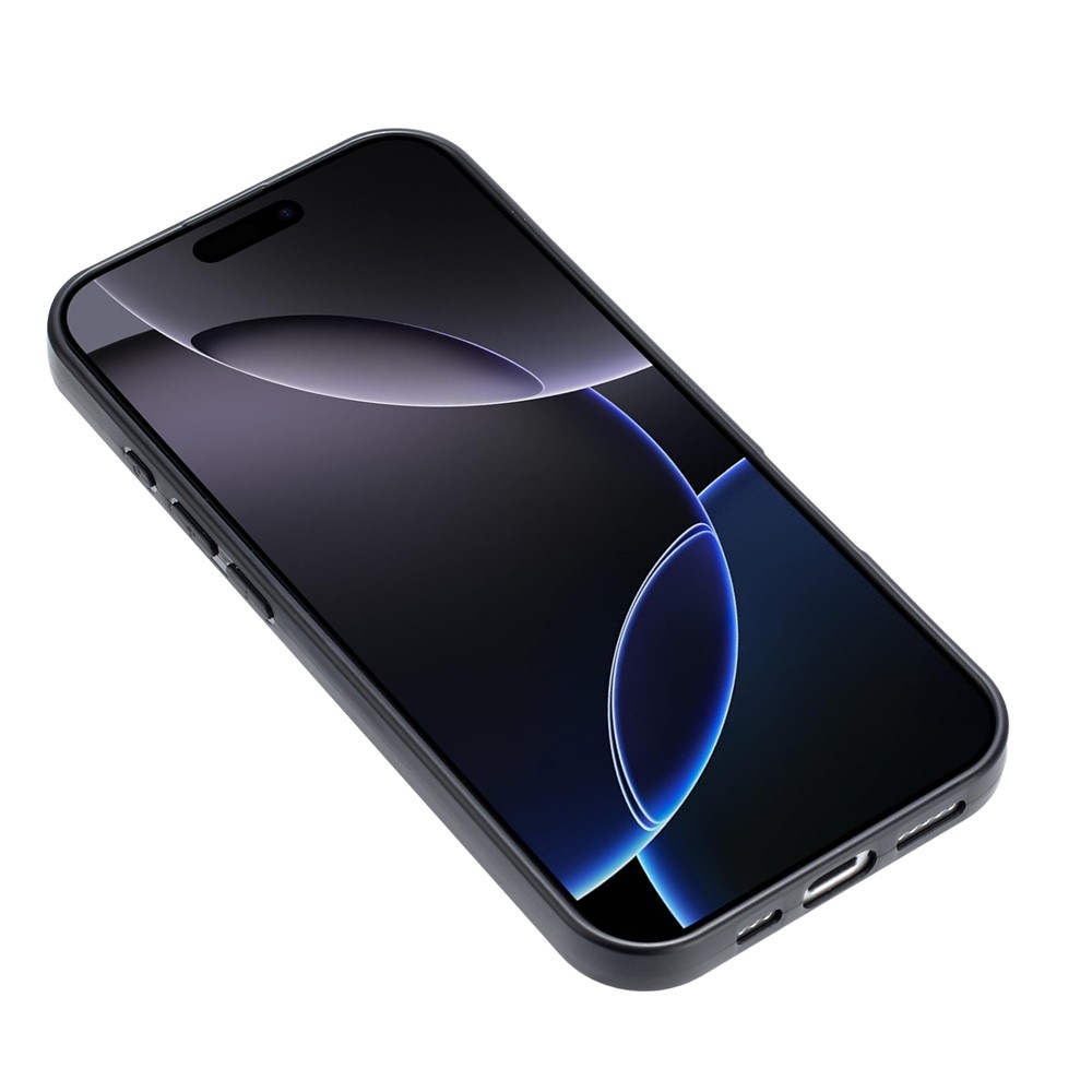 Matný gelový obal na mobil Samsung Galaxy A17 5G - černý