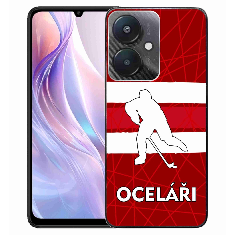 Gelový kryt mmCase na Xiaomi Redmi 13C 5G - Oceláři