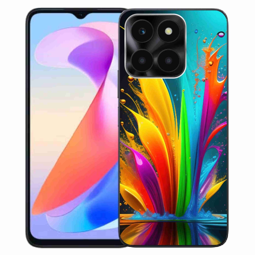 Gelový kryt mmCase na Honor X6a - abstraktní motiv 1