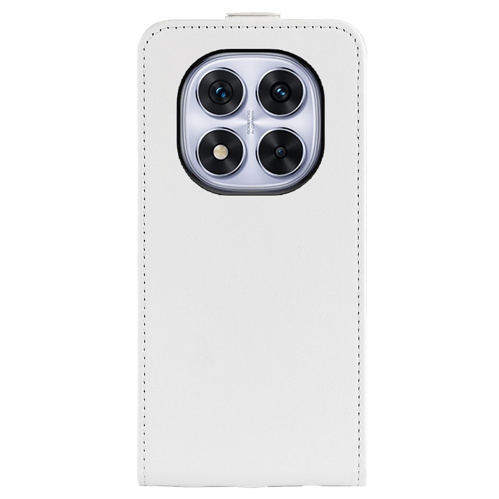 Vertical knížkové pouzdro na Xiaomi Redmi Note 14 Pro 5G/Poco X7 5G - bílé