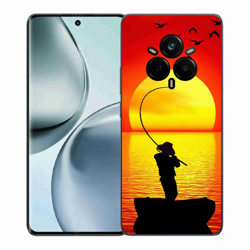 Gelový kryt mmCase na Realme 14 Pro+ 5G - rybaření