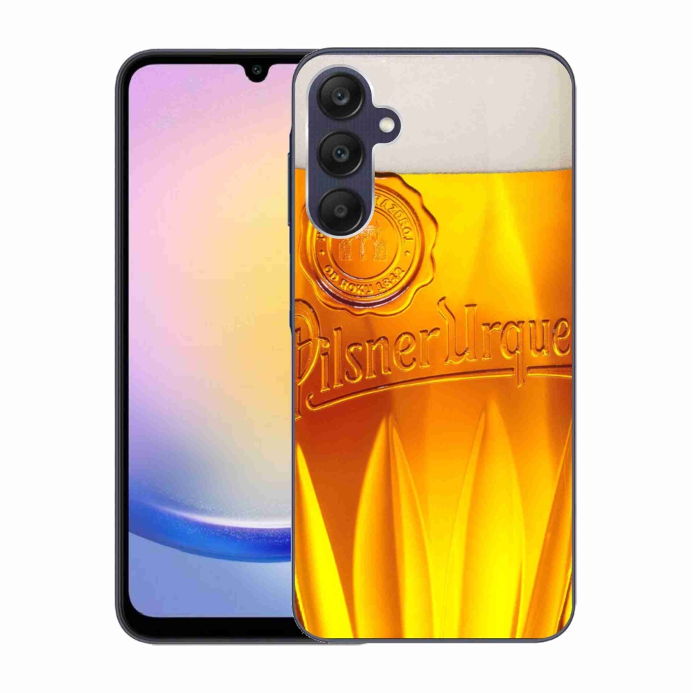 Gelový kryt mmCase na Samsung Galaxy A25 5G - pivo