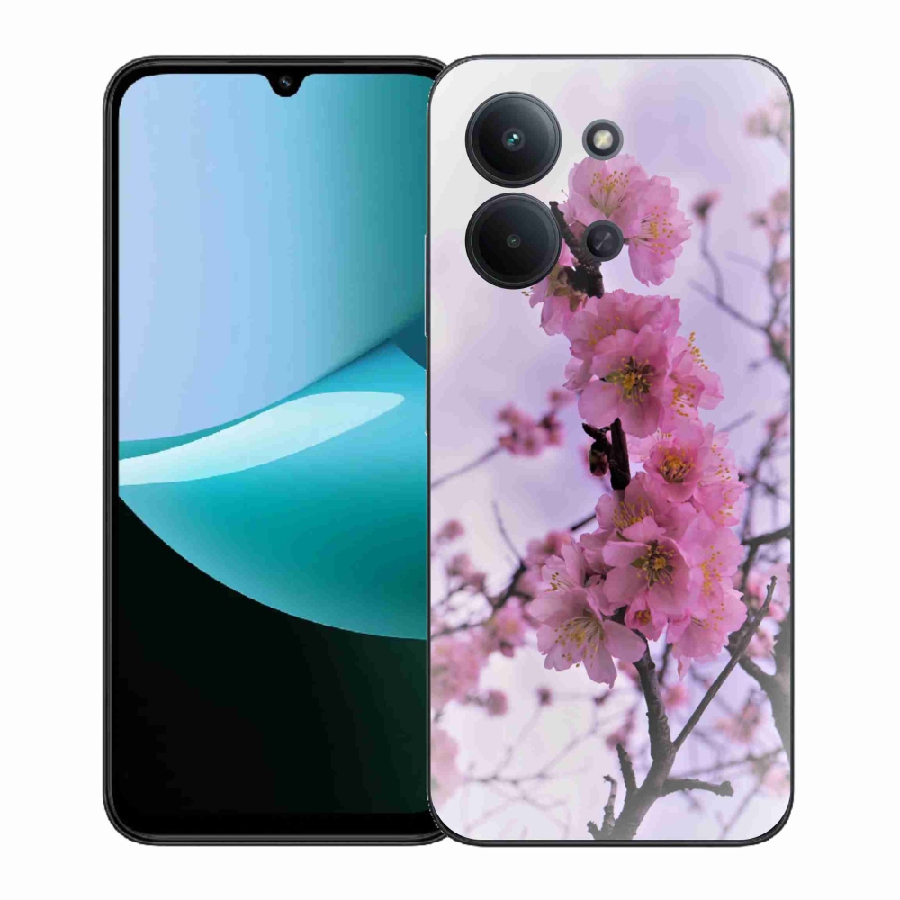 Gelový kryt mmCase na Xiaomi Redmi 15C 4G (171mm)/Poco C85 4G (171mm) - květiny 7