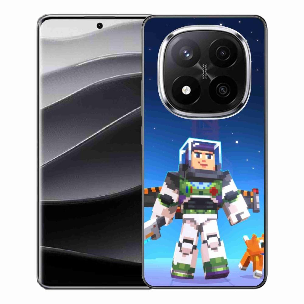 Gelový kryt mmCase na Xiaomi Redmi Note 14 Pro+ 5G - minecraft 2
